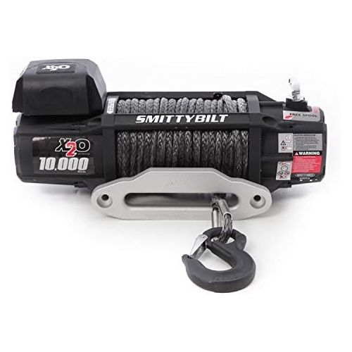  Smittybilt (98510) X2O Waterproof Synthetic Rope Winch - 10000 lb. Load Capacity