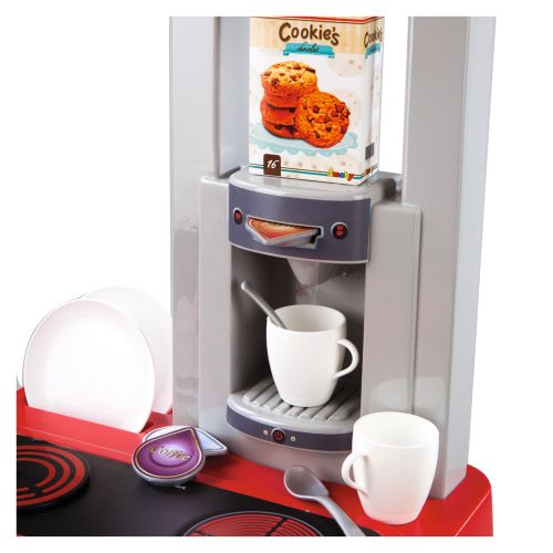  Smoby - Bon Appetite Electronic Play Kitchen with 23 Accessories and Cooking Sounds