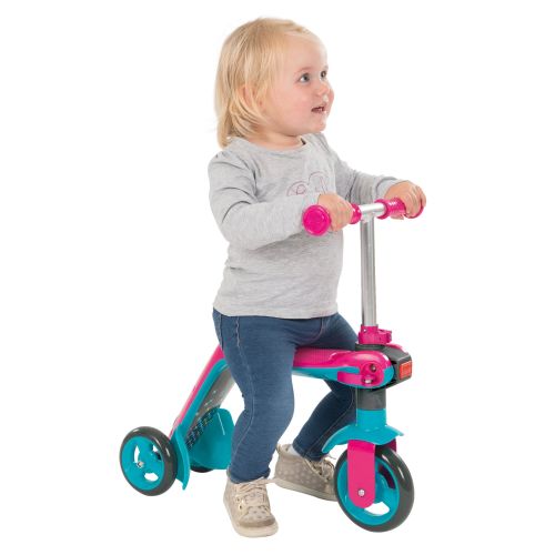  Smoby Toys Smoby - Reversible 2 in 1 Scooter, Pink