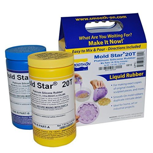  Smooth-On Mold Star 20T Silicone Mold Making Rubber - Trial Unit