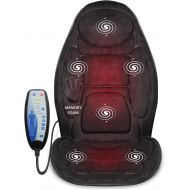 [아마존핫딜][아마존 핫딜] Snailax Memory Foam Massage Seat Cushion - Back Massager with Heat,6 Vibration Massage Nodes & 3 Heating Pad, Massage Chair Pad for Home Office Chair or Car Seat