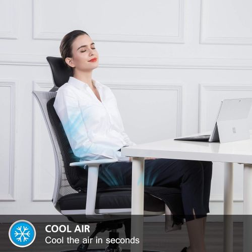  [아마존핫딜][아마존 핫딜] SNAILAX Seat Cushion With 3 Levels Cooling and 2 Levels Heating SL26A8 Cool and Heating Pad for Car Truck Home Office
