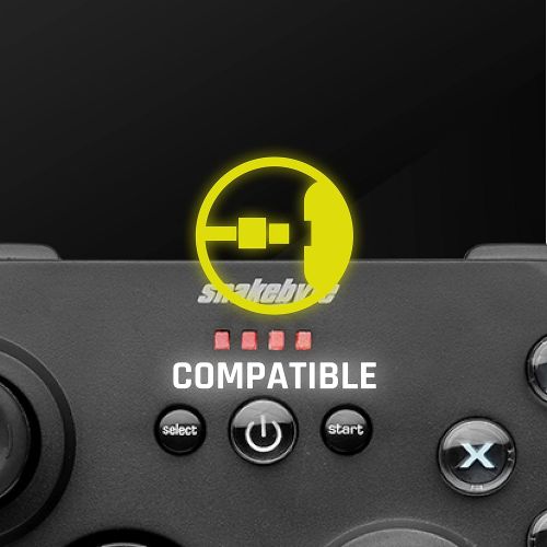  [아마존베스트]snakebyte Gamepad Pro Wireless Controller for PC, Analogue Joysticks, Wireless 2.4GHz Game Controller for Computer, Compatible with Directinput and Xinput, Built-in Battery, Extra