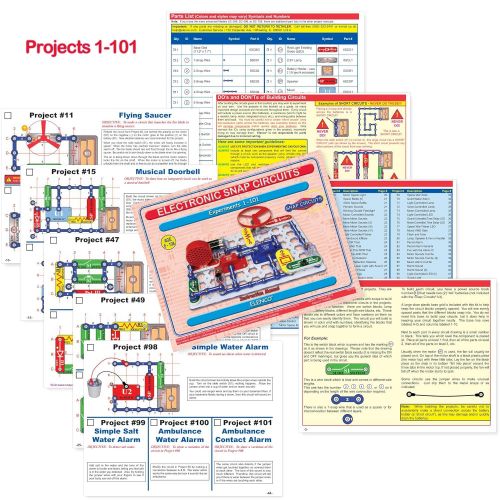  Snap Circuits UC-30 Electronics Exploration Upgrade Kit | SC-100 to SC-300 | Upgrade Junior to Classic