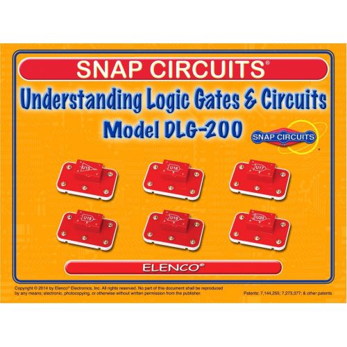  Snap Circuits  Understanding Logic Gates and Circuits - Model DLG200 (Ages 12-108)
