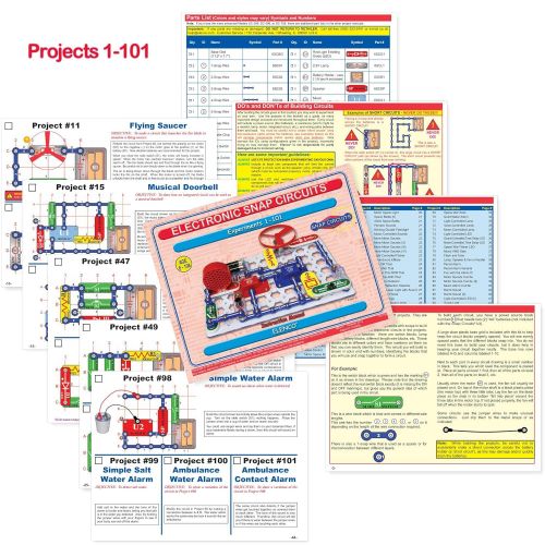  Snap Circuits Extreme 750-in-1 with Computer Interface and Student & Teacher Guides | Great for STEM Curriculum | No Storage Case | Electronics Discovery Kit