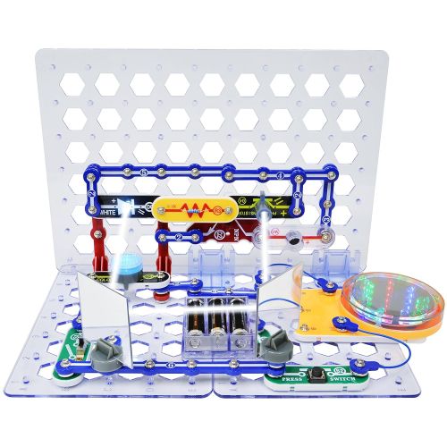  Snap Circuits 3D Illumination Electronics Exploration Kit | Over 150 STEM Projects | Full Color Project Manual | 50+ Snap Circuits Parts | STEM Educational Toys for Kids 8+
