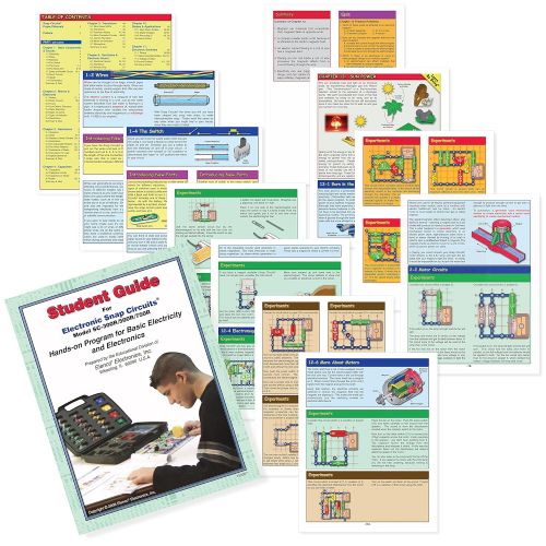  Snap Circuits SC-100 Student Training Program with Student Study Guide | Perfect for STEM Curriculum