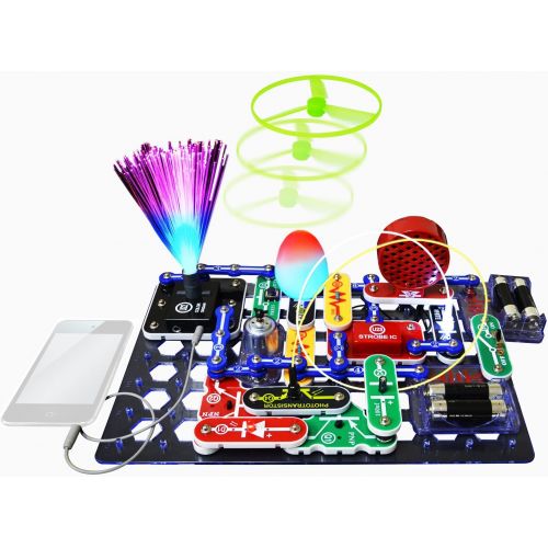  [아마존베스트]Snap Circuits LIGHT Electronics Exploration Kit | Over 175 Exciting STEM Projects | Full Color Project Manual | 55+ Snap Circuits Parts | STEM Educational Toys for Kids 8+