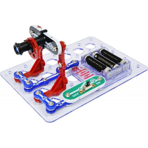  Snap Circuits 3D Illumination Electronics Exploration Kit | Over 150 STEM Projects | Full Color Project Manual | 50+ Snap Circuits Parts | STEM Educational Toys for Kids 8+