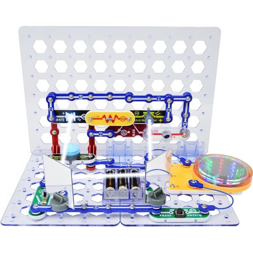  Snap Circuits 3D Illumination Electronics Exploration Kit | Over 150 STEM Projects | Full Color Project Manual | 50+ Snap Circuits Parts | STEM Educational Toys for Kids 8+