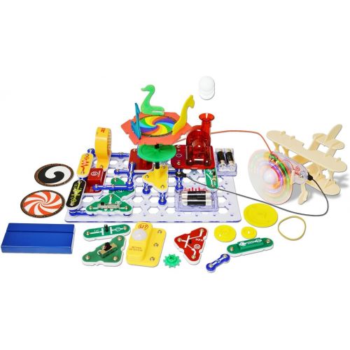  Snap Circuits Motion Electronics Exploration Kit | Over 165 Exciting STEM Projects | 4-Color Project Manual | 50+ Snap Modules | Unlimited Fun