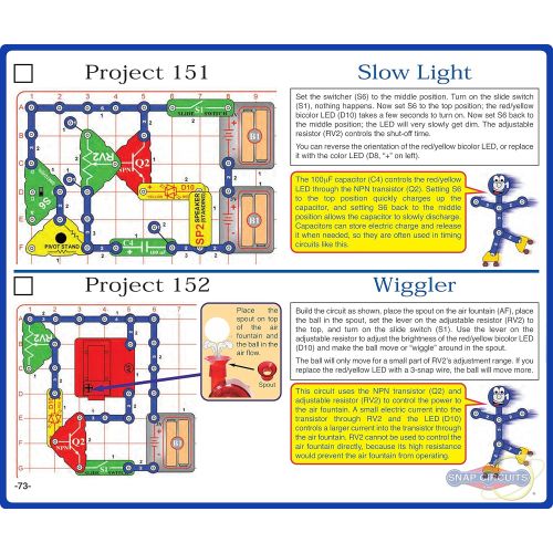  Snap Circuits Motion Electronics Exploration Kit | Over 165 Exciting STEM Projects | 4-Color Project Manual | 50+ Snap Modules | Unlimited Fun