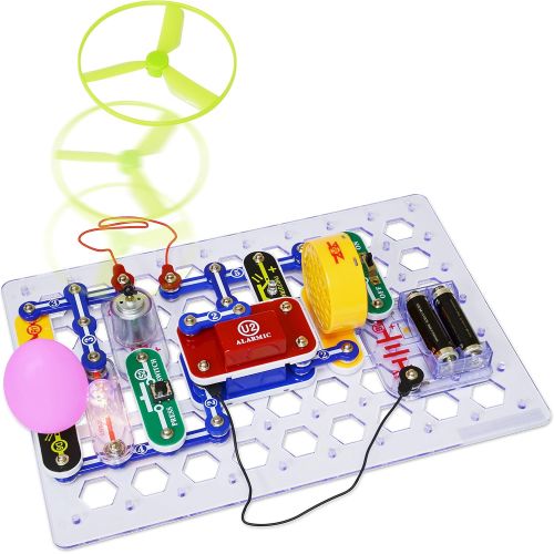  Snap Circuits Jr. Select SC-130 Electronics Exploration Kit | Over 130 Projects | Full Color Project Manual | 30+ Parts | STEM Educational Toys for Kids 8+