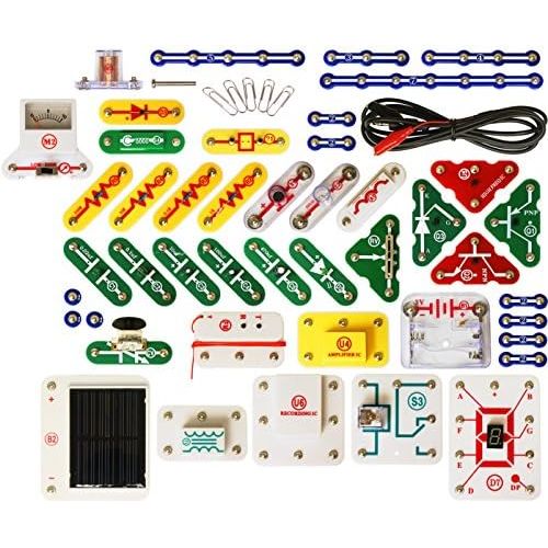  Snap Circuits UC-60 Electronics Exploration Upgrade Kit | SC-100 to SC-750 | Upgrade Junior to Extreme