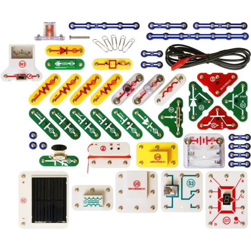  Snap Circuits UC-60 Electronics Exploration Upgrade Kit | SC-100 to SC-750 | Upgrade Junior to Extreme