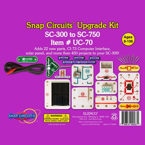  Snap Circuits UC-70 Upgrade Kit SC-300 to SC-750