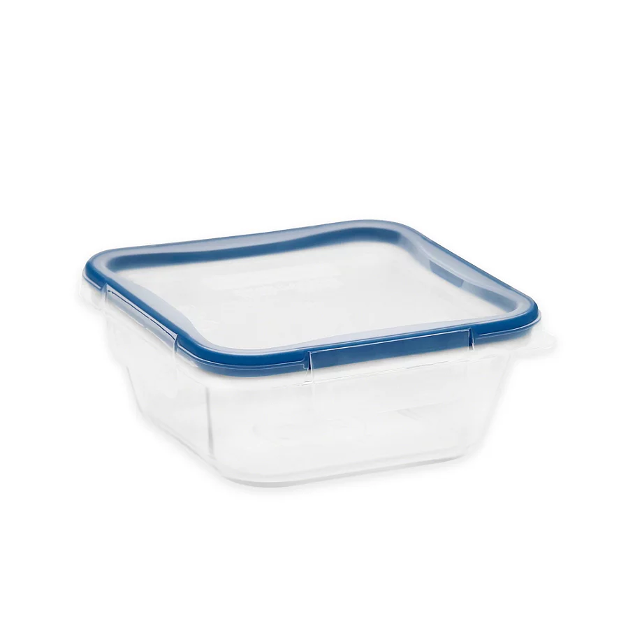 Snapware Pyrex Food Storage Container with Lid in Blue