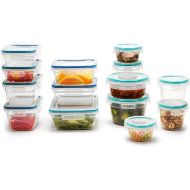 Snapware Total Solutions 28-Pc Plastic Food Storage Container Set, Pantry Organization and Storage, Meal Prep Containers