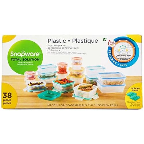  Snapware Plastic Food Storage Set 38pc