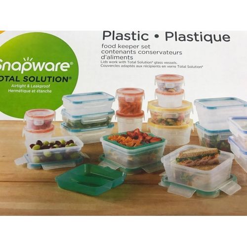  Snapware Plastic Food Storage Set 38pc