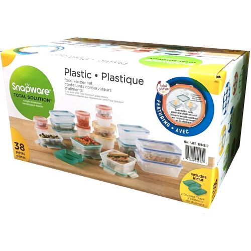  Snapware Plastic Food Storage Set 38pc