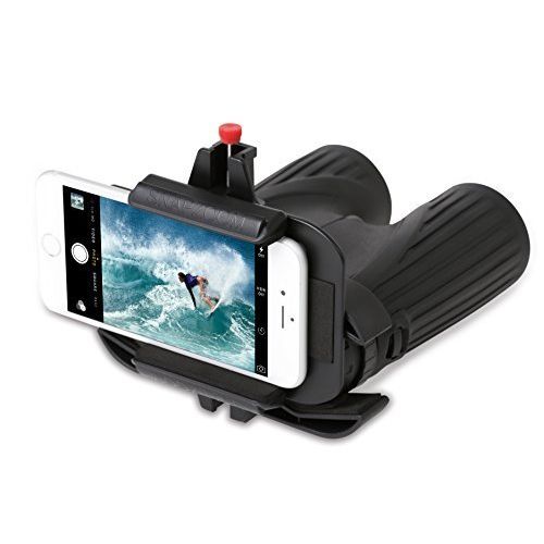  Snapzoom Universal Digiscoping Adapter for iPhone and Android Smartphones. Compatible with Binoculars Microscopes Spotting Scopes and Telescopes.