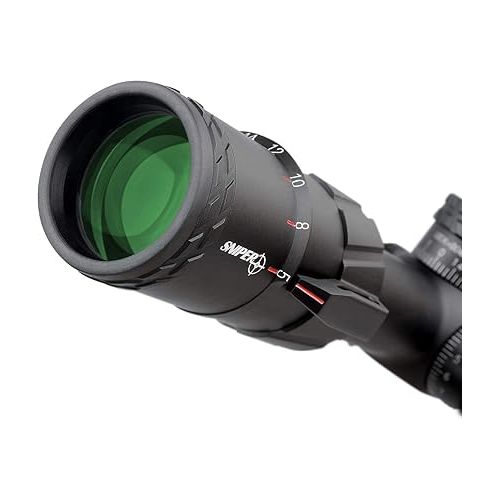  Sniper ZT 5-25x50 FFP First Focal Plane (FFP) Scope with Red/Green Illuminated Reticle