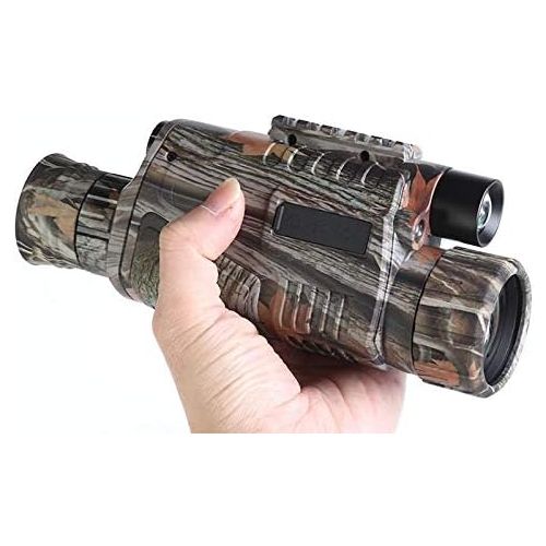  [아마존베스트]Sniper Night Vision Monocular 5X40 Night Vision Infrared IR Camera HD Digital Night Vision Scopes with 1.5” TFT LCD Take Photos and Video Playback Function and TF Card for Hunting