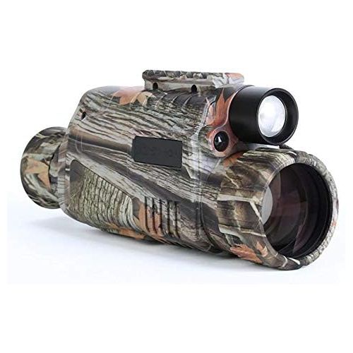  [아마존베스트]Sniper Night Vision Monocular 5X40 Night Vision Infrared IR Camera HD Digital Night Vision Scopes with 1.5” TFT LCD Take Photos and Video Playback Function and TF Card for Hunting