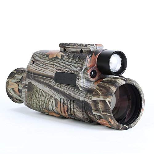  [아마존베스트]Sniper Night Vision Monocular 5X40 Night Vision Infrared IR Camera HD Digital Night Vision Scopes with 1.5” TFT LCD Take Photos and Video Playback Function and TF Card for Hunting