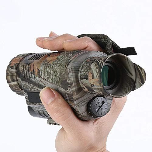  [아마존베스트]Sniper Night Vision Monocular 5X40 Night Vision Infrared IR Camera HD Digital Night Vision Scopes with 1.5” TFT LCD Take Photos and Video Playback Function and TF Card for Hunting