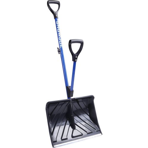  [아마존핫딜][아마존 핫딜] Snow Joe SJ-SHLV01 Shovelution Strain-Reducing Snow Shovel | 18-Inch | Spring Assisted Handle