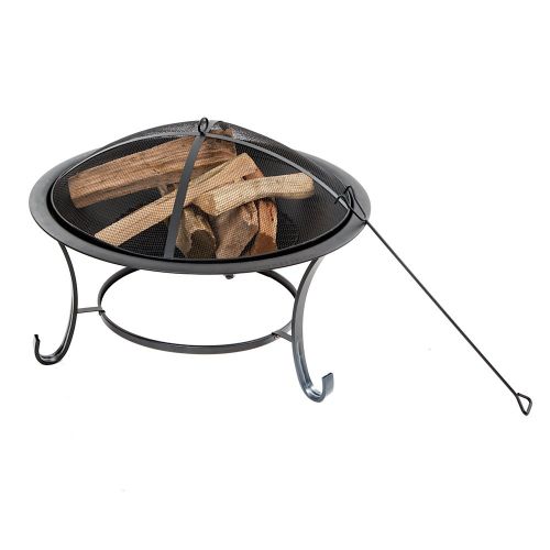  Snow Joe Sun Joe SJFP30 Steel Fire Pit, 30-Inch