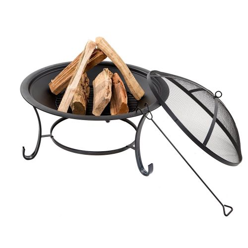  Snow Joe Sun Joe SJFP30 Steel Fire Pit, 30-Inch