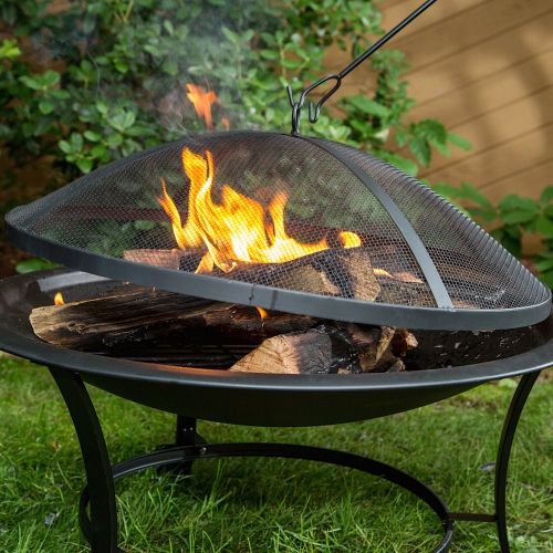  Snow Joe Sun Joe SJFP30 Steel Fire Pit, 30-Inch