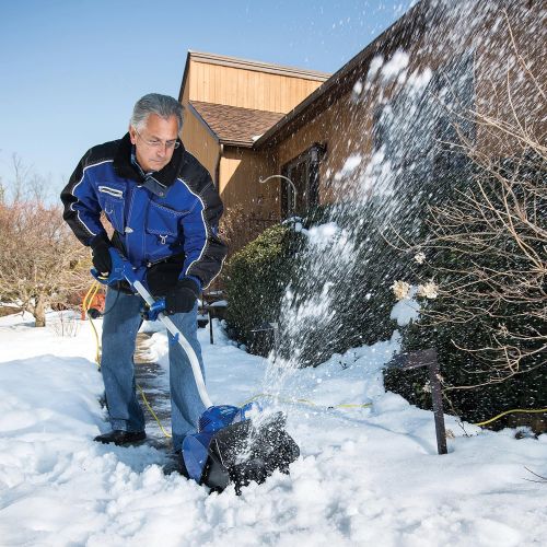  Snow Joe 324E 10 Amp Electric Snow Shovel with Light, 11-Inch