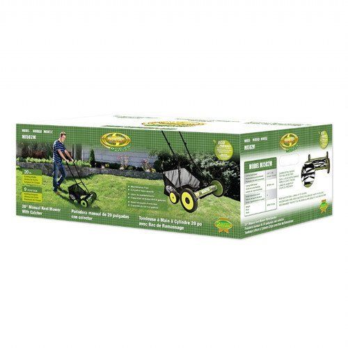  Snow Joe Sun Joe MJ502M-RM Mow Joe 20 Manual Reel Mower with Catcher