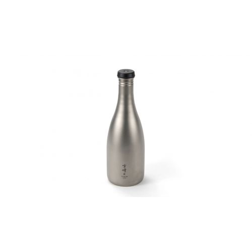  Snow Peak Titanium Sake Bottle TW-540 & Free 2 Day Shipping CampSaver