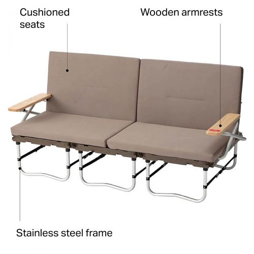  Snow Peak Campfield Futon Starter Set