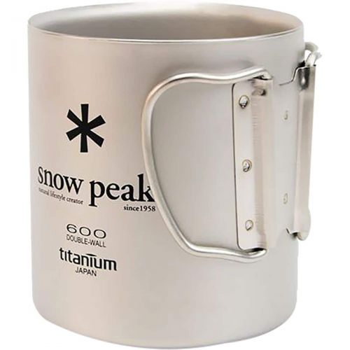  Snow Peak Titanium Double Wall Cup 600