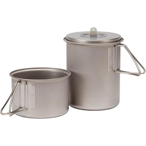  Snow Peak Mini Solo Combo Titanium Cookset