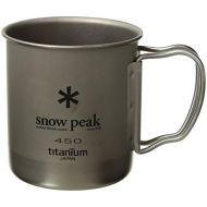 [아마존베스트]Snow Peak Mens Single Wall 450 Mug
