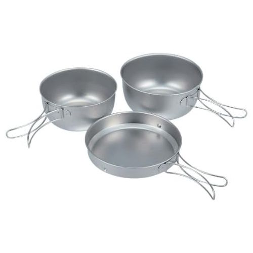  [아마존베스트]Snow Peak Titanium Cookware - 3pcs