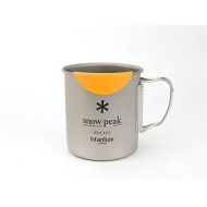Snow Peak Titanium Single-Wall Hot Lips Mug - Durable & Lightweight - Camping - 3.2 oz
