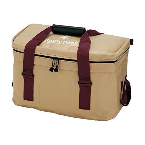  Snow Peak Soft Cooler 38 - Keeps Drinks Cold and Food Fresh - 10 Gal, 19 x 12.5 x 12.5 in