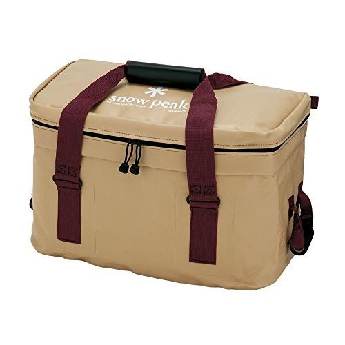  Snow Peak Soft Cooler 38 - Keeps Drinks Cold and Food Fresh - 10 Gal, 19 x 12.5 x 12.5 in