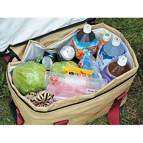  Snow Peak Soft Cooler 38 - Keeps Drinks Cold and Food Fresh - 10 Gal, 19 x 12.5 x 12.5 in