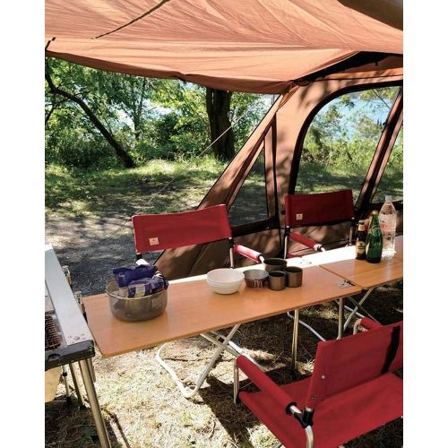  Snow Peak IGT Multi Function Bamboo Top Camping Table