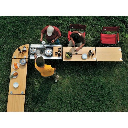  Snow Peak IGT Multi Function Bamboo Top Camping Table